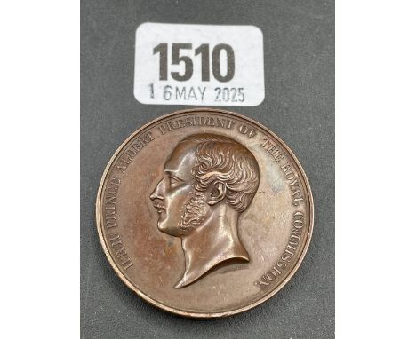 Large bronze medallion 1836