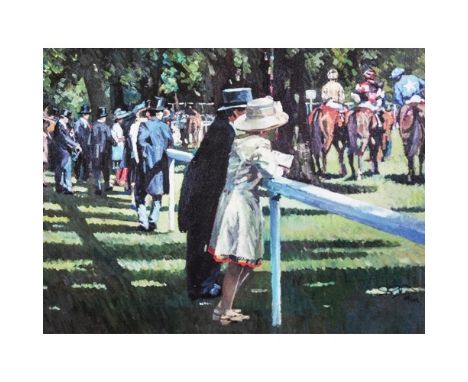 SHERREE VALENTINE DAINES (1959) SIGNED LIMITED EDITION ARTIST PROOF COLOUR PRINT ‘On Parade’ (3/20) with certificate 10” x 13