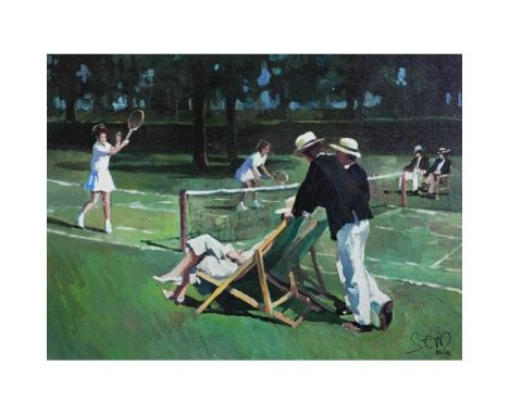 SHERREE VALENTINE DAINES (1959)  ARTIST SIGNED LIMITED EDITION COLOUR PRINT ‘Perfect Match’ (15/195) no certificate  10” x 13