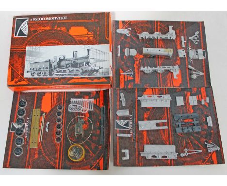 Keyser OO gauge LMS ex MR Kirtley and tender model kit, boxed. Condition - appears complete and unused.