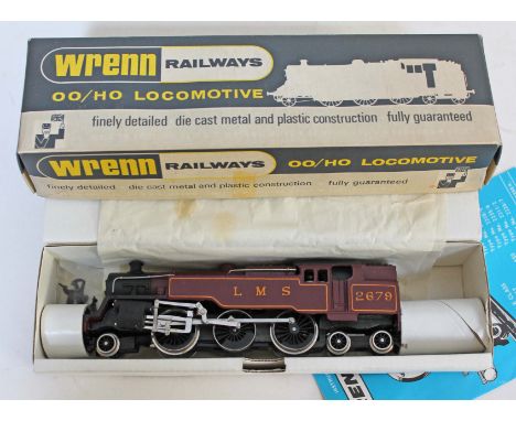 Wrenn OO gauge scale LMS 2-6-4 BR Tank Locomotive (W2219) boxed. Condition - appears unused.