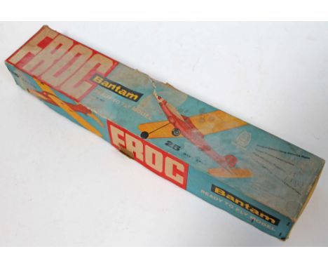 Frog Bantam Ready to fly Model 25" Wing Span model aeroplane. Condition - wear to box, model ok.E20