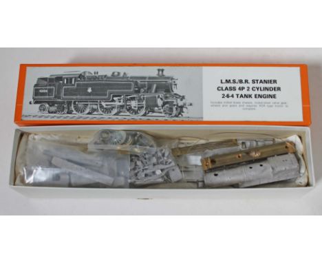 Nu-Cast Super-Detailed Model Kit LMS/BR Stanier Class 4P 2 Cylinder 2-6-4 Tank Engine, boxed. Condition - appears complete an