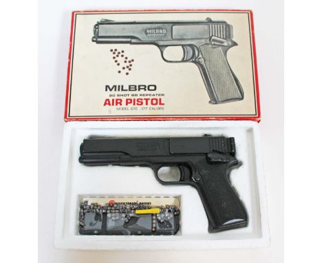 Milbro 20 Shot BB Repeater air pistol model G10.