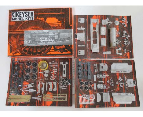 Keyser Model Kits OO/HO gauge LMS 4-6-0 Class 5 Locomotive and Tender, boxed. Condition - appears unused.