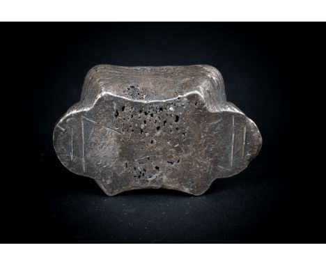 Chinese Art Tael Bank silver ingot coined in 1662China, Qing dynasty, Kangxi period, 1662-1722. . . China gold and silver tes