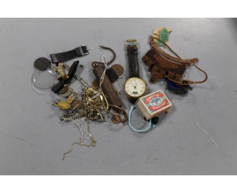 A BAG OF COLLECTABLES, ETC
