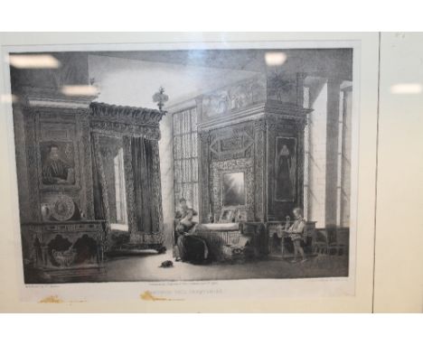 A SELECTION OF PICTURES AND PRINTS TO INCLUDE A FRAMED PRINT OF ROBIN HOOD'S BAY, A FRAMED ENGRAVING OF YORK, ETC 