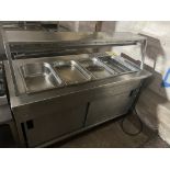 Stainless servery unit