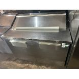 Precision 2 door Saladette Fridge 1230w 760mm deep