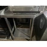 Stainless wall table 800 x 600mm