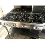 Angelo Po 8 Burner Boiling Top on Stand Natural Gas