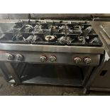 Angelo Po 6 Burner Boiling Top on Stand Natural Gas