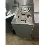 Double Plate Warmer, on wheels, single phase electric