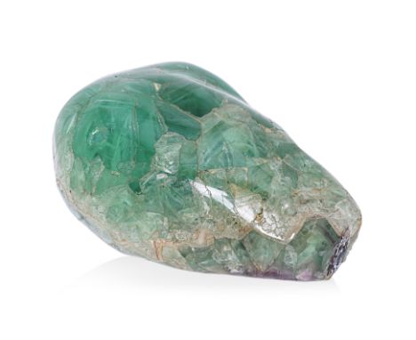 A LARGE POLISHED FLOURITE SPECIMEN
With Nan Yang Institute, Report dated 2023, stating that the natural flourite weighs 3.02k