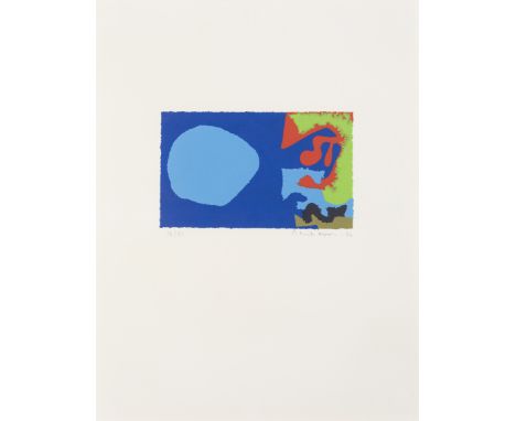 Patrick Heron CBE,  British 1920-1999,October 5: 1982, from 35 Artists Printmaking, Folio 3, 1982;   screenprint in colours o