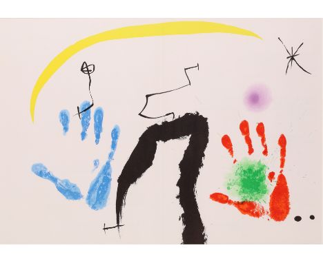 After Joan Mir&oacute;,&nbsp;Spanish 1893-1983,&nbsp;Peintures sur papier: Dessins, from Derri&egrave;re Le Miroir, 1971;&nbs