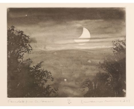 Norman Ackroyd CBE RA,  British b.1938-Weston Hill – Clen Forest, 1993; River Dove – Farnadle,1992; Chalk Hill Covert – Ashta