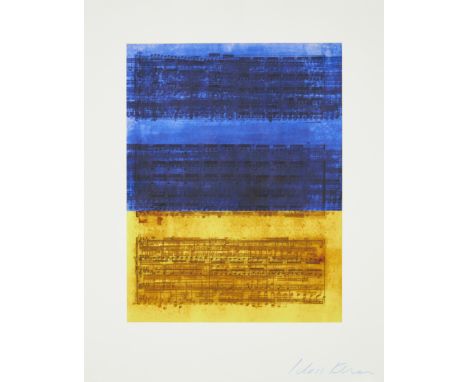Idris Khan OBE, British b. 1978-   I thought we had more time (Ukraine Fundraiser Print), 2022;   collaged archival pigment p