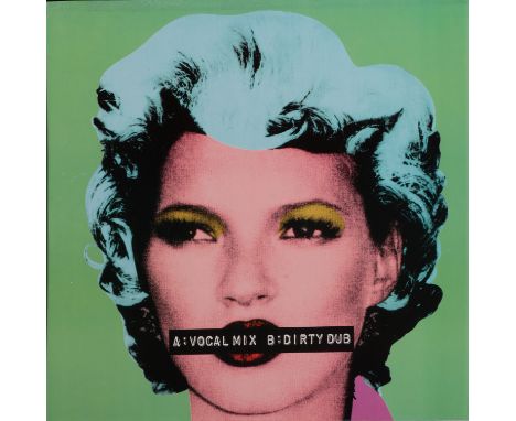 Banksy,  British b.1974-Dirty Funker - Let's Get Dirty, 2006;offset lithograph in colours as a record sleeve,  with record in