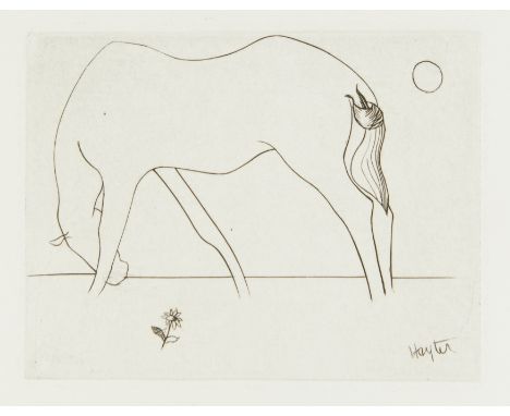 Stanley William Hayter CBE,British 1901-1988,&nbsp;Small Horse [Black &amp; Moorhead 45], 1931;&nbsp;etching on wove,&nbsp;fr