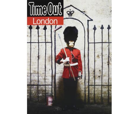 Banksy,&nbsp;British b.1974-&nbsp;Time Out London poster, 2010;&nbsp;offset lithographic poster in colours,&nbsp;from the edi
