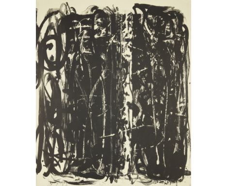 Sir Christopher Le Brun PPRA,&nbsp;British b.1951-&nbsp;Plate 6, 1989;&nbsp;lithograph on 450gsm Zerkall mould-made wove,&nbs