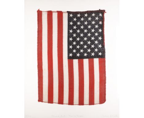 Sir Peter Blake CBE RDI RA,British b.1932- Found Art - Stars and Stripes, 2005; print in colours on Somerset satin,printed by