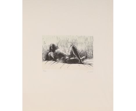 Henry Moore OM CH FBA,British 1898-1986,&nbsp;Reclining figure, 1974; lithograph in colours on wove,&nbsp;signed and numbered
