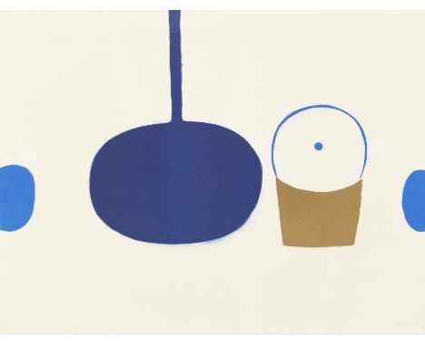 William Scott CBE RA,  British 1913-1989,Composition from 35 artists, 1981;lithograph in colours on Whatman wove,  signed and