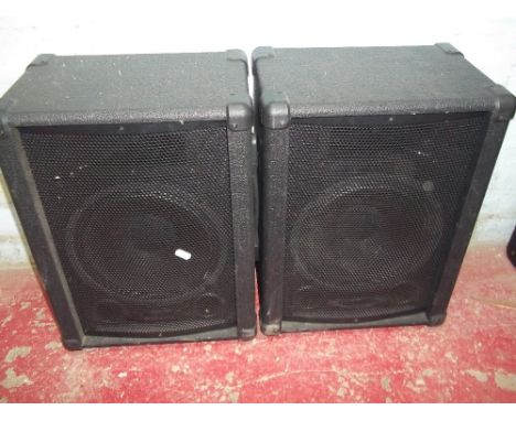 TWO KUSTOM 120 WATT SPEAKERS, Model KSC10