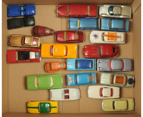 Corgi Toys Unboxed Group&nbsp; To include - Marlin Rambler Sports Fastback, "James Bond" Aston martin DB5, Chevrolet Impala P