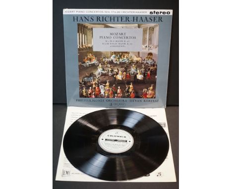 Vinyl - Classical - Hans Richter-Haaser / Philharmonic Orchestra - Mozart Piano Concerto, Columbia Records, Stereo ED 1, SAX 