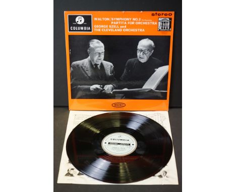 Vinyl - Classical - George Szell / Cleveland Orchestra - Walton Symphony No. 2. Columbia Records, Stereo ED 1, SAX 2459 (Silv