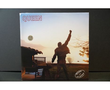 Vinyl - Queen Made In Heaven LP on Parlophone PCSD 167.  Posters, inner, and web info flyer all present and in excellent cond