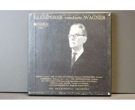 Vinyl - Classical - Klemperer conducts Wagner, 2 LP Stereo Box Set, Columbia Records SAX 2347 - 2348 (Sliver Blue Labels, Fac