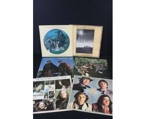 Vinyl - 6 Incredible String Band LP's to include Changing Horses (K 42037), Hard Rope &amp; Silken Twine (ILPS 9270), The Han