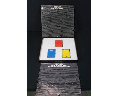 Cassettes - Philip Glass Music In Twelve Parts box set on Venture TCVEBX32 with leaflet.  All Ex 