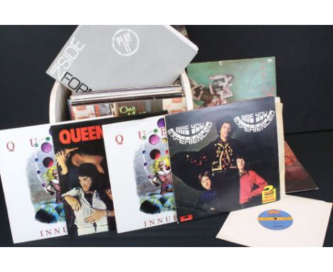 Vinyl - Approx 80 LP's including Rock, Pop, Folk and other genres including Jimi Hendrix, Queen, Percy Sledge, Big Brother &a