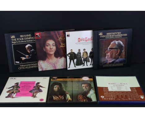 Vinyl - Classical - 6 Original UK Stereo and 1 Mono, ED 1, His Master?s Voice / Columbia Records, Box Sets including: SLS 788