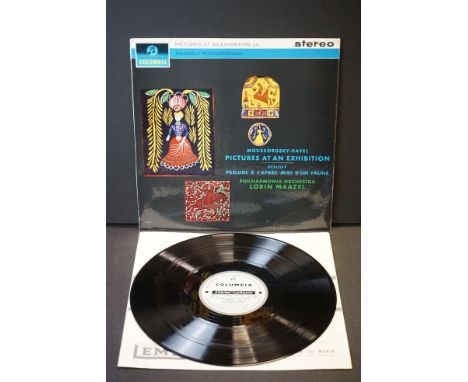 Vinyl - Classical - Lorin Maazel Philharmonic Orchestra - Pictures At An Exhibition, Columbia Records, Stereo ED 1, SAX 2484 