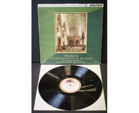 Vinyl - Classical - Cesar Franck: Symphony In D Minor - Constantin Silvestri, HMV ASD 408, Stereo ED1, Gold White labels, VG+
