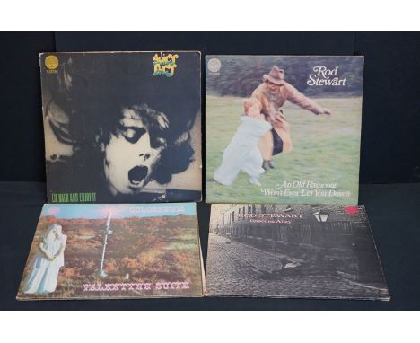 Vinyl - 4 LP's on the Vertigo Swirl label to include Juicy Lucy Lie Back And Enjoy It (6360014) fold out sleeve Vg with some 