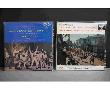 Vinyl - 2 rare UK ED 1 Classical Stereo records on Decca Records to include SXL 2174, SXL 2007, Sleeves at least VG++, Vinyl 