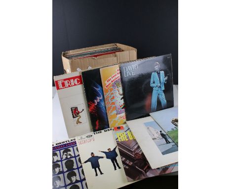 Vinyl - Over 35 Rock &amp; Pop LP's including Pink Floyd, The Beatles, David Bowie, Bob Dylan, Eric Clapton, The Who, The Rol