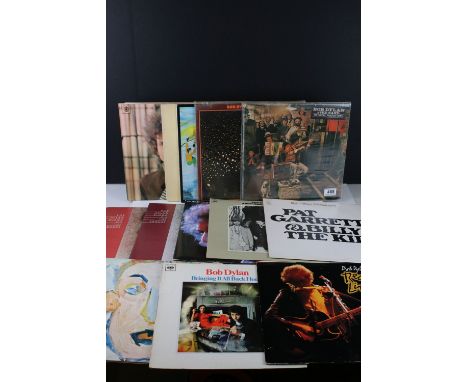 Vinyl - Bob Dylan / The Band - 13 LP's to include The Historic Basement Tapes (CBS 88147), Before The Flood, Music From The B