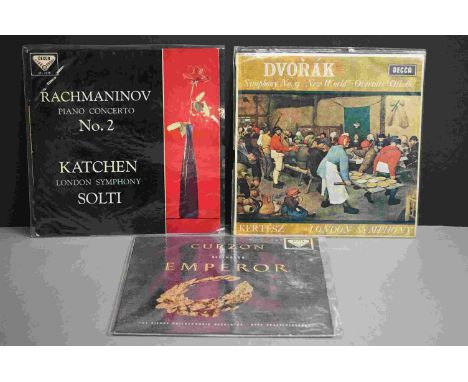 Vinyl - 3 rare UK ED 1 Classical Stereo records on Decca Records to include SXL 2002, SXL 2076, SXL 6291, Sleeves at least VG