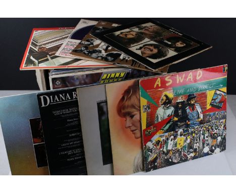 Vinyl - Over 50 LP's spanning genres and decades includng The Beatles, Fleetwood Mac, The Nice, Bob Dylan, Rolling Stones, Wh