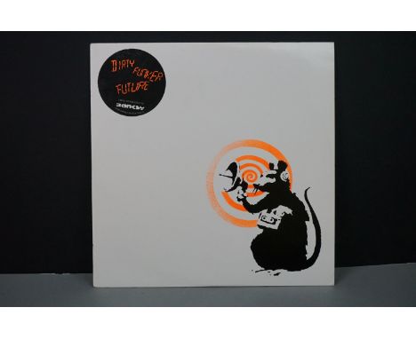 Vinyl - Dirty Funker Future (Spirit Recordings ? DF007) 12" Ltd Edition Banksy Radar Rat cover in the rare orange / white  va