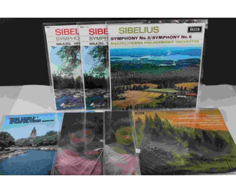 Vinyl - 7 rare UK ED 1 Classical Stereo records on Decca Records: SXL 6364, SXL 6125 (2 copies), SXL 6427, SXL 6431, SXL 6493
